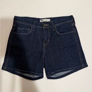 Levi’s Dark Blue Jean Shorts